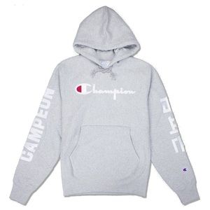 Authentic Champion Language Hoodie